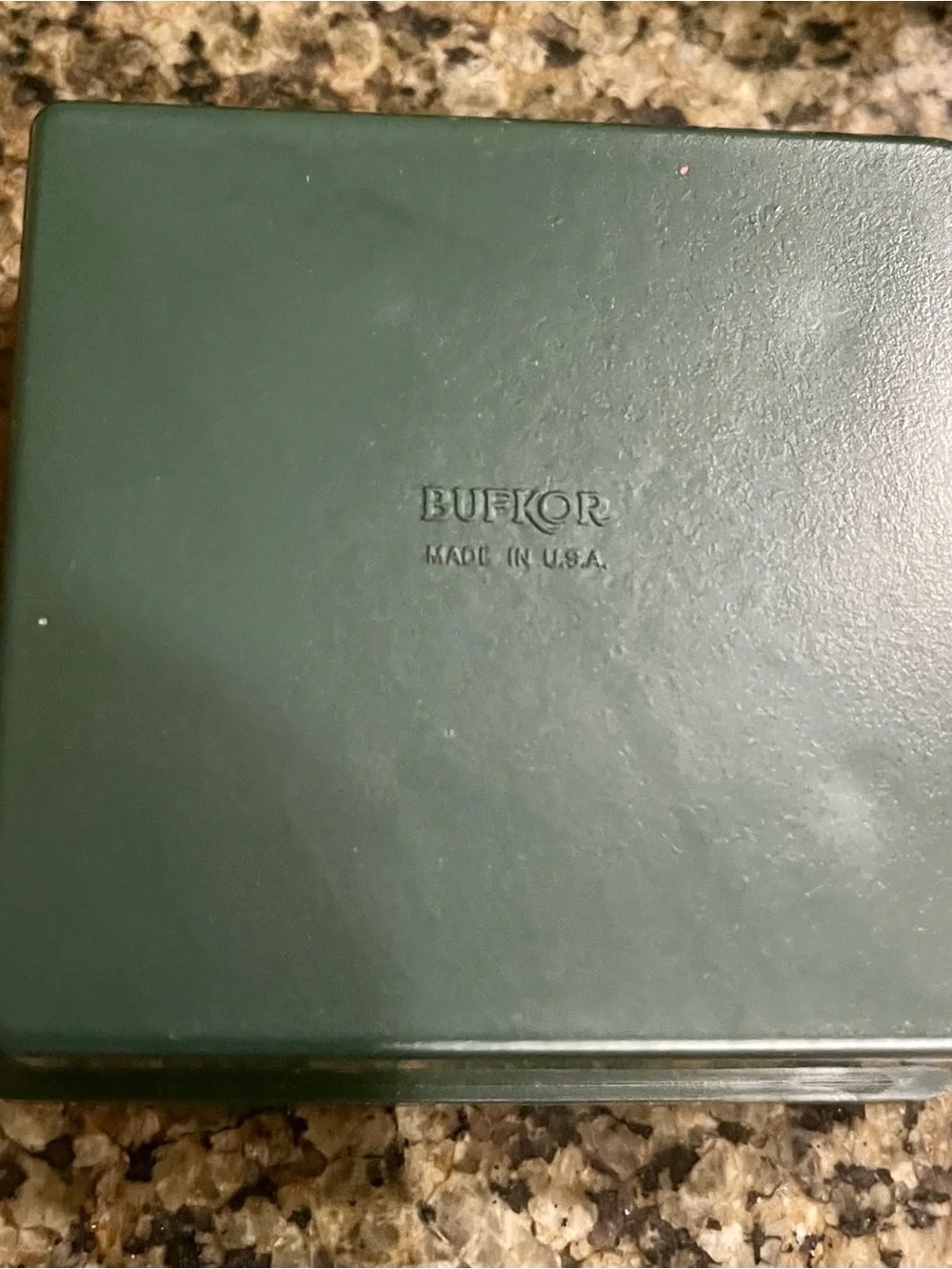 Rolex Bufkor vintage watch box and outer box